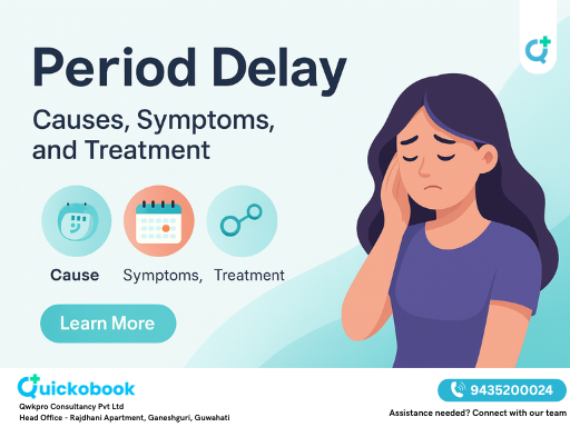Periods Delay: Causes, Symptoms, Diagnosis, And Treatment – Quickobook Health Guide