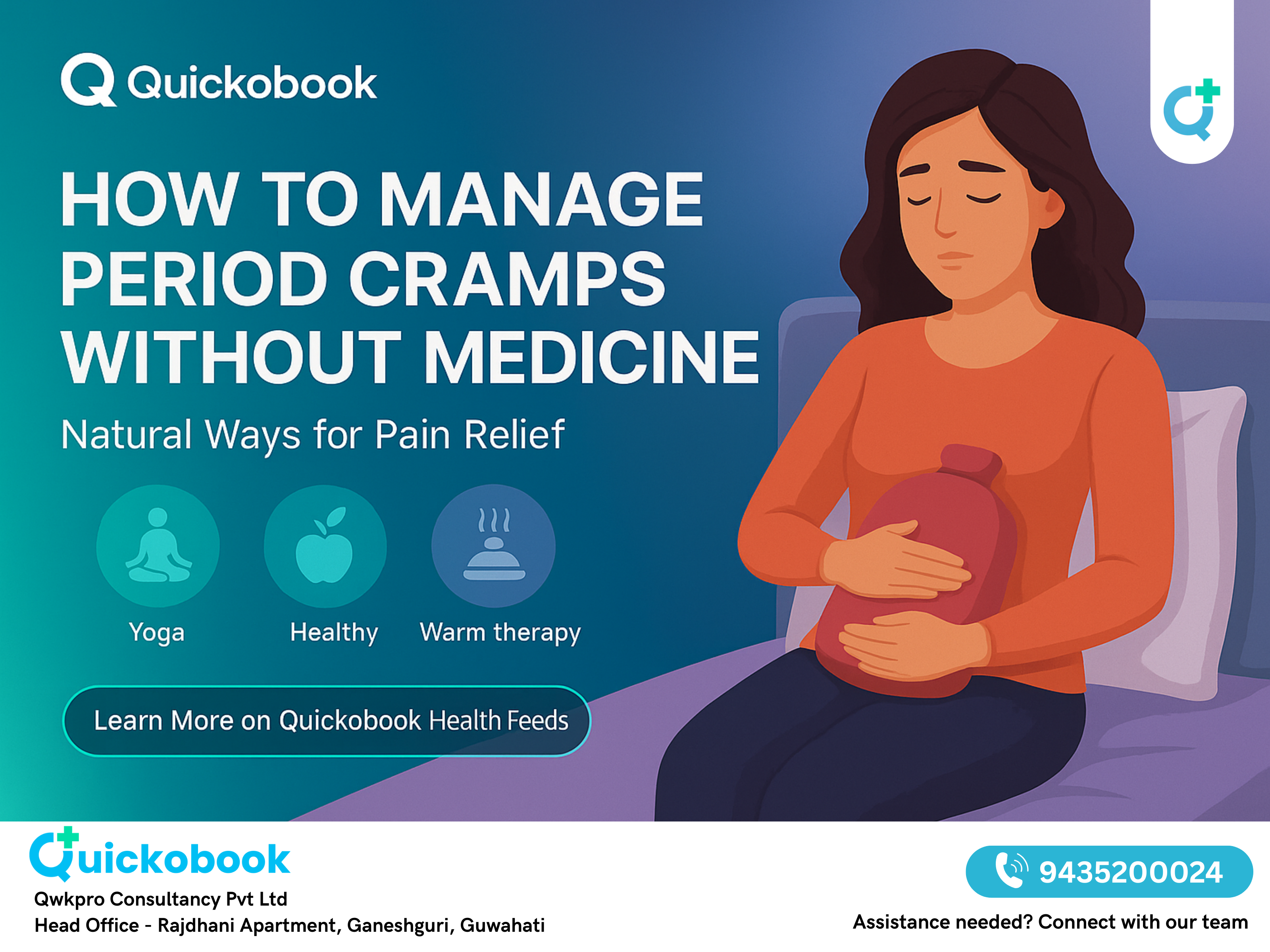 How To Manage Period Cramps Without Medicine?