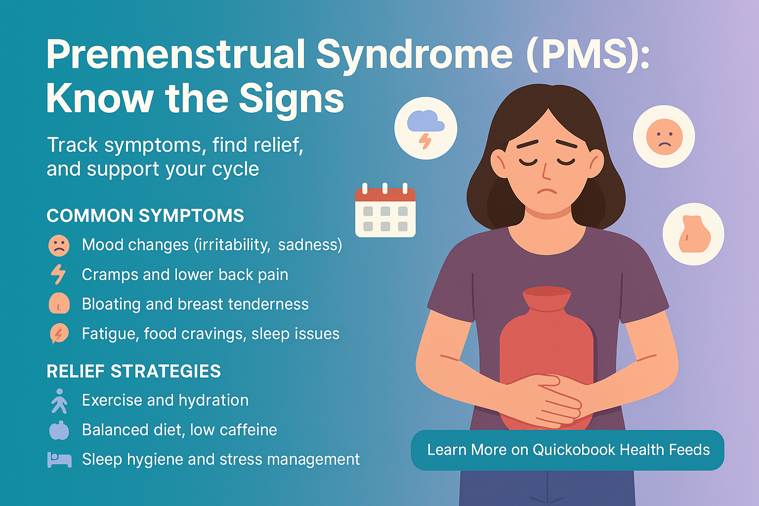 Premenstrual Syndrome (pms) – Signs, Symptoms, And Relief Strategies