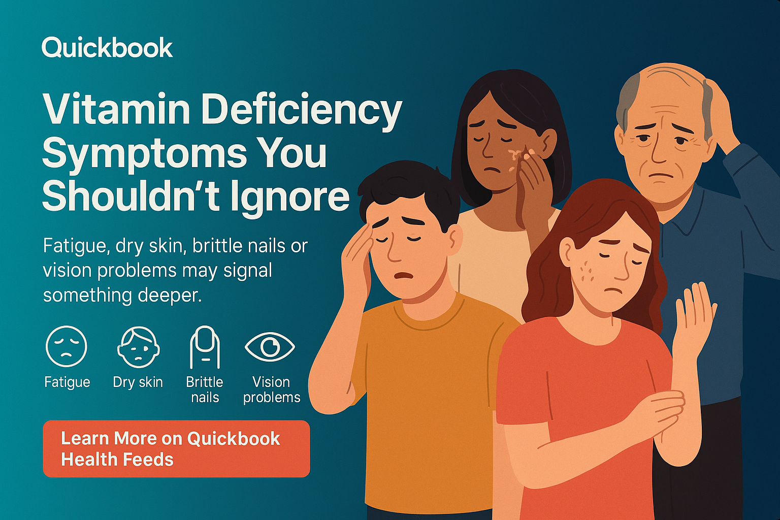 Vitamin Deficiency Symptoms You Shouldn’t Ignore