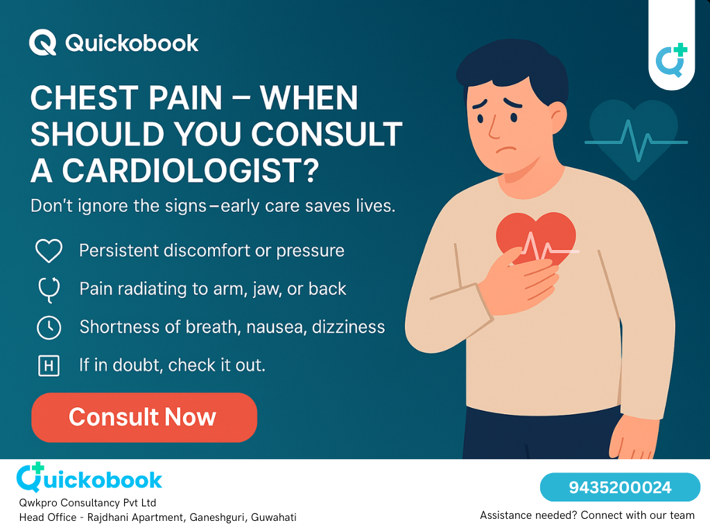 Chest Pain – When Should You Consult A Cardiologist?