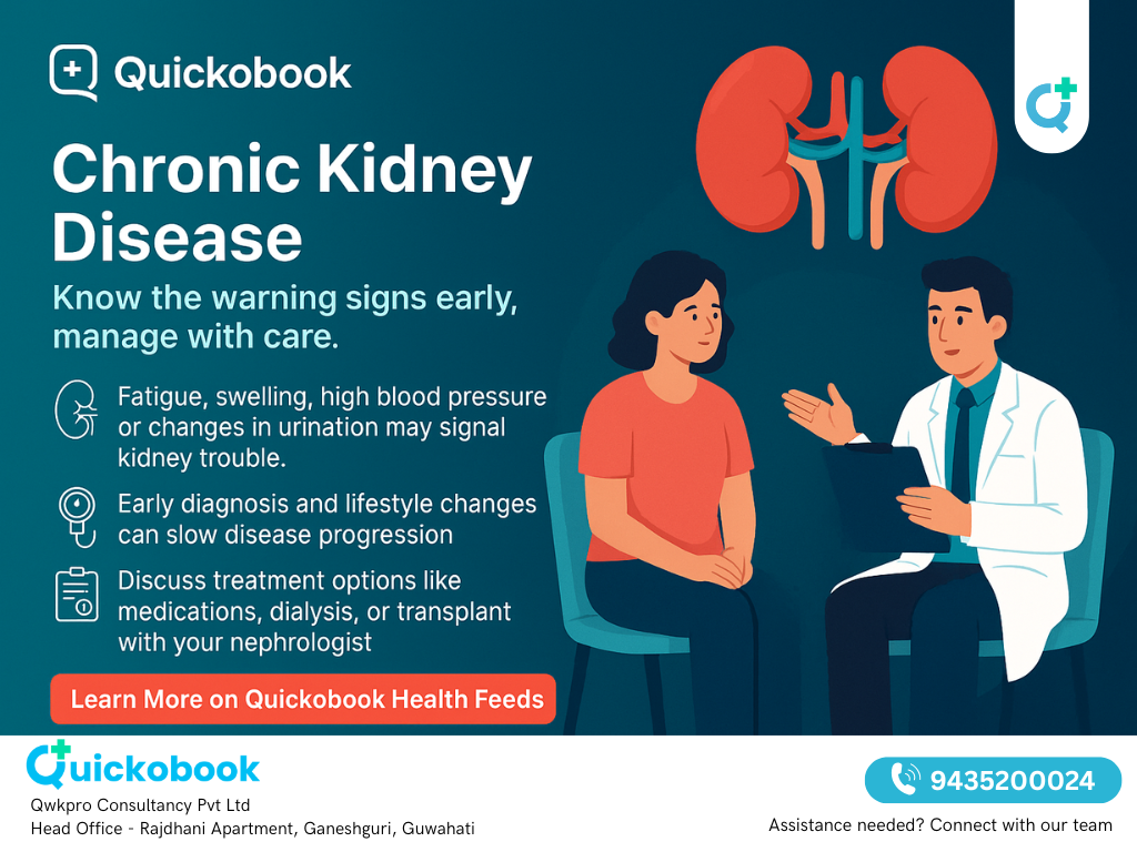 Chronic Kidney Disease – Warning Signs And Treatment Options