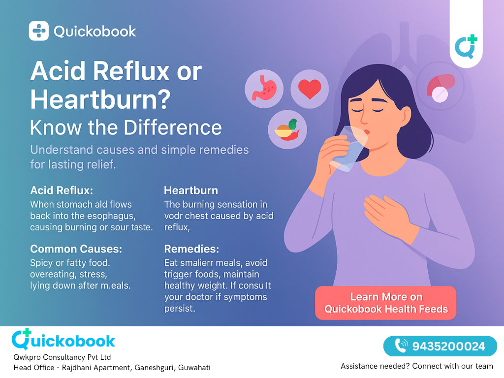 Acid Reflux Vs Heartburn – Causes And Remedies