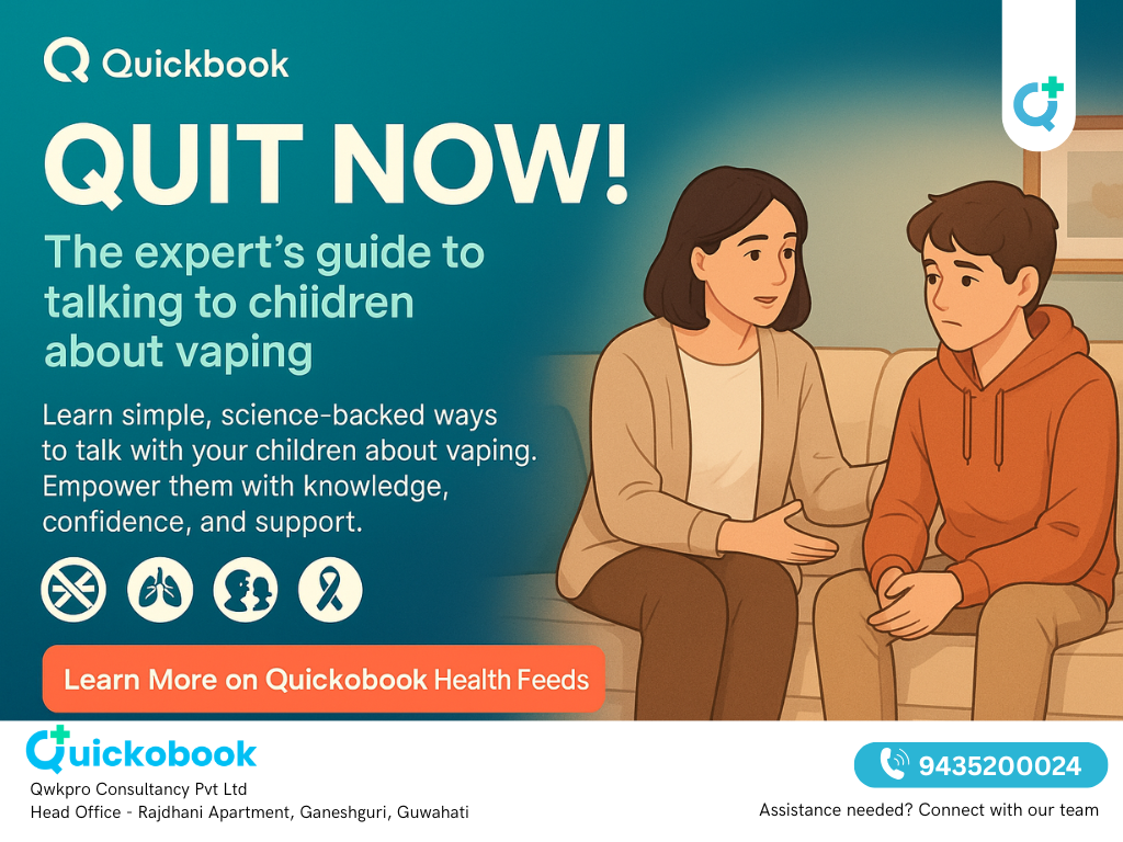 Quit Now! The Expert’s Guide To Talking To Children About Vaping