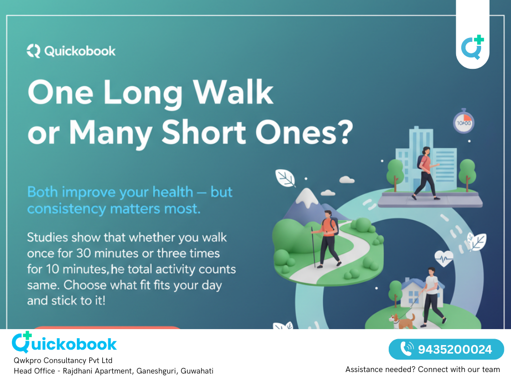 One Long Walk Vs. Several Short Walks: Which Is Better For Your Health?