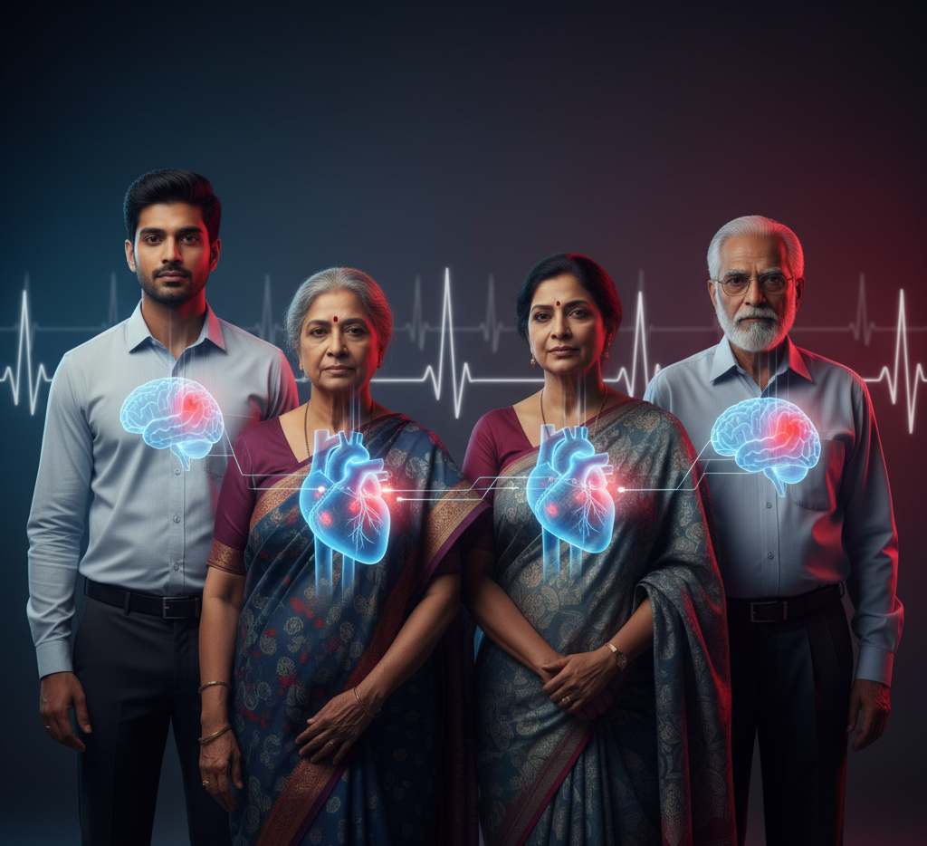 Nearly Everyone Has At Least One Risk Factor Before A Heart Attack, Heart Failure, Or Stroke