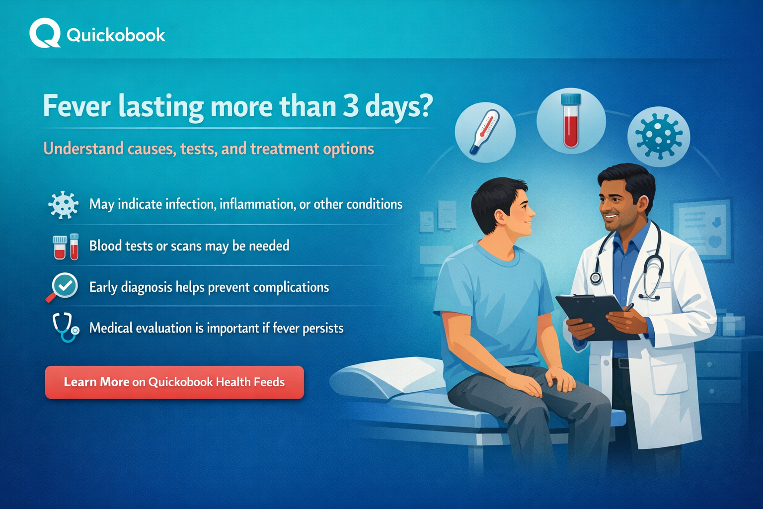 Fever For More Than 3 Days: Causes, Tests & Treatment