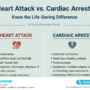 Heart Attack Vs. Cardiac Arrest: Know The Life-saving Difference – A Comprehensive Guide