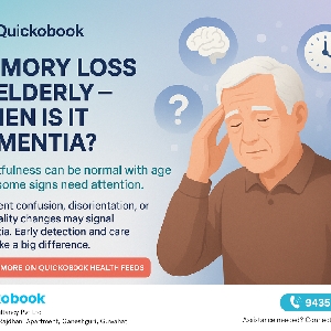 Memory Loss In Elderly – When Is It Dementia?