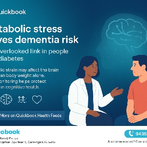 Metabolic Stress — Not Body Weight — May Explain Dementia Risk In Patients With Diabetes