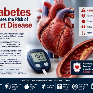 How Diabetes Increases The Risk Of Heart Disease