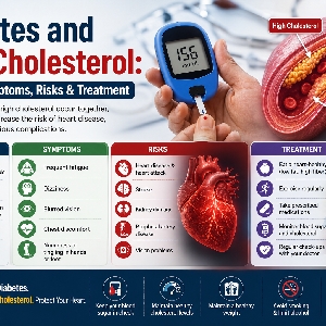 Diabetes And High Cholesterol: Causes, Symptoms, Risks & Treatment