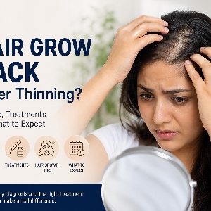 Can Hair Grow Back After Thinning? Causes, Treatments And What To Expect
